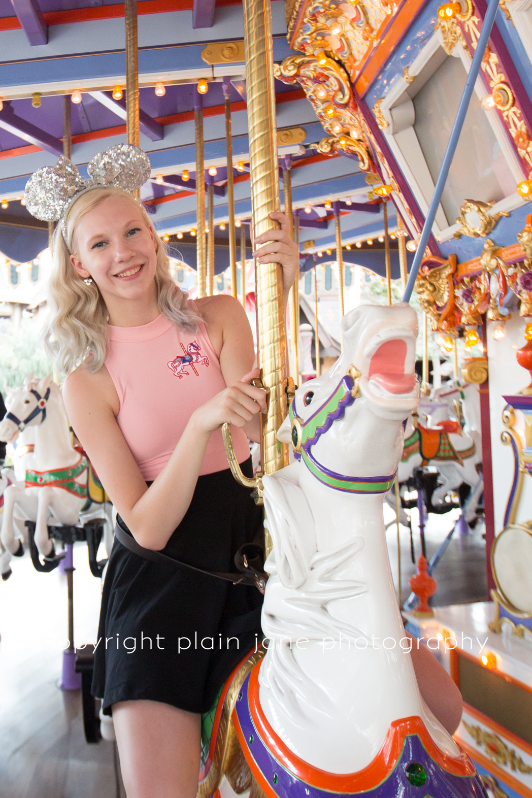 The Fab Miss E at Disneyland! | Disneyland Senior Photos | Anaheim, CA ...